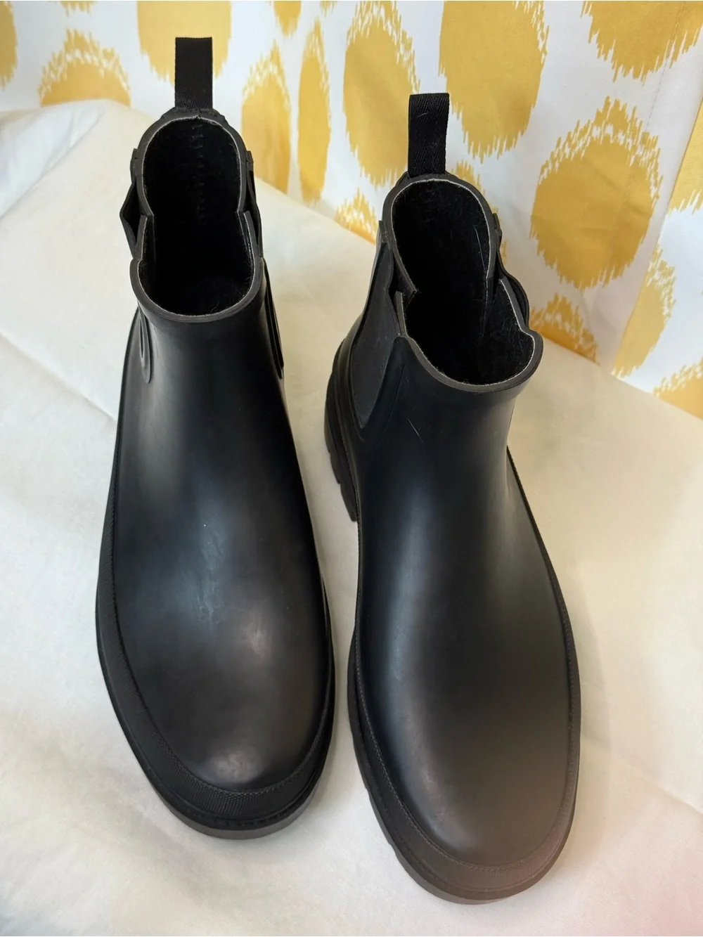 Target Black Women's Chelsea Rain Ankle Boots